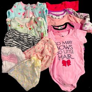 3-6Months baby girls clothes bundle!